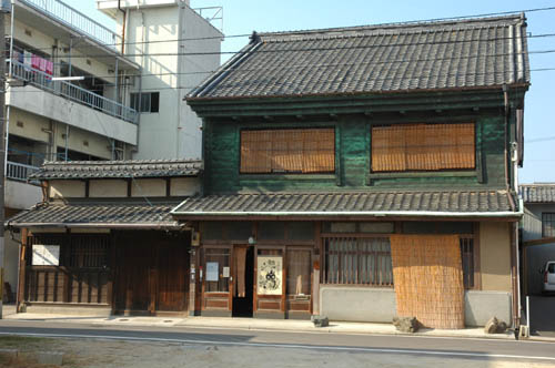 三津浜町稲荷新地の現地記録写真