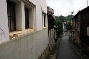三春町遊郭の現地記録写真
