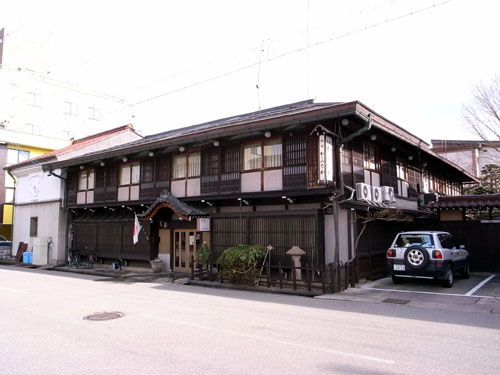 大名田町花岡遊郭（高山）の現地記録写真