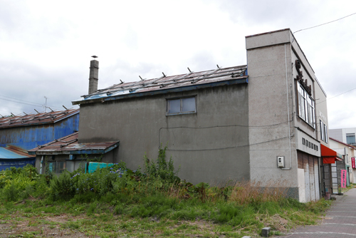 岩内薄田遊郭の現地記録写真