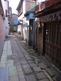 室蘭市遊郭の現地記録写真