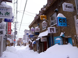 小樽市梅ヶ枝町（北）遊郭の現地記録写真