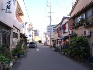 鹿児島常盤遊郭の現地記録写真