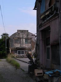 高知市石井町玉水新地遊郭の現地記録写真