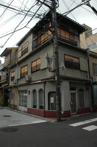 京都宮川町遊郭の現地記録写真