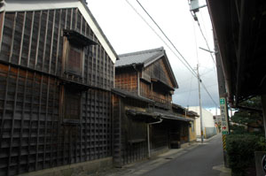 神社町の現地記録写真
