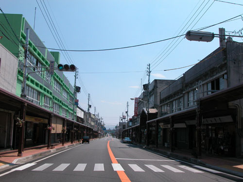 岩村田町遊郭の現地記録写真
