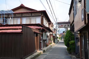 上諏訪町衣之渡遊郭の現地記録写真