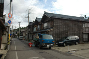 寺泊遊郭の現地記録写真