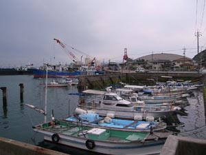 日比町日比港遊郭の現地記録写真