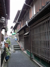 貝塚遊郭の現地記録写真