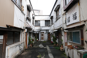 清水市遊郭の現地記録写真