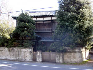 調布町宿場の現地記録写真