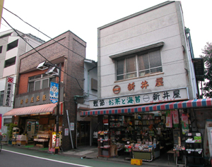 板橋町宿場の現地記録写真