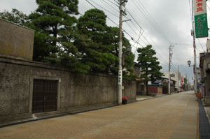 東岩瀬村遊郭の現地記録写真