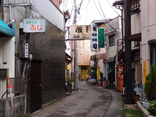 山形市遊郭の現地記録写真