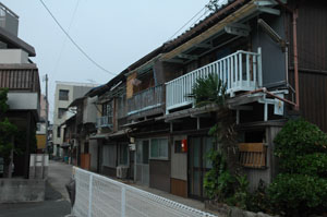 下ノ関市裏町遊郭の現地記録写真