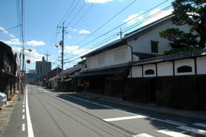 山口市後町遊郭の現地記録写真
