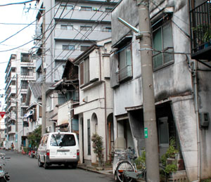 横浜真金町遊郭の現地記録写真