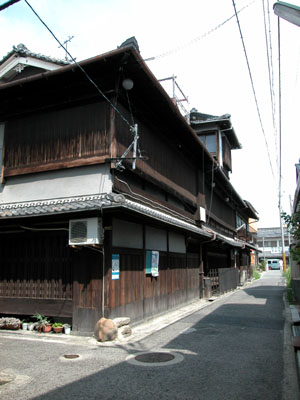 郡山町洞泉寺遊郭の現地記録写真
