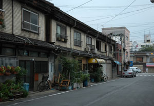 大阪市飛田遊郭の現地記録写真